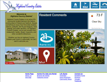 Tablet Screenshot of highlandcountryestates.com